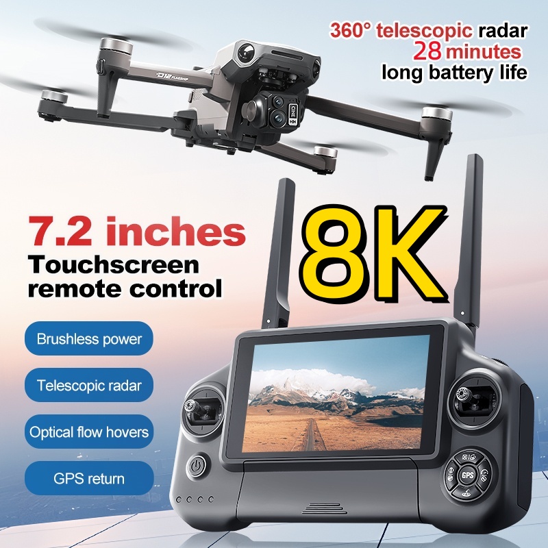Drone Battery Case - 8K 3 Eksenli Gimbal Fırçasız 7.2