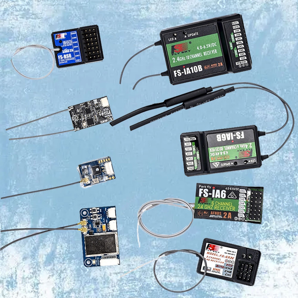Drone Battery Lipo - Flysky RC Alıcı FS-IA6 IA6B IA10B