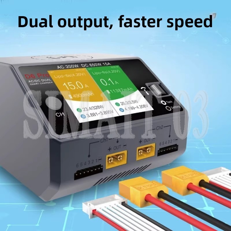 Drone Battery Smart - HOTA D6 Pro Akıllı Dengeleyici Şarj