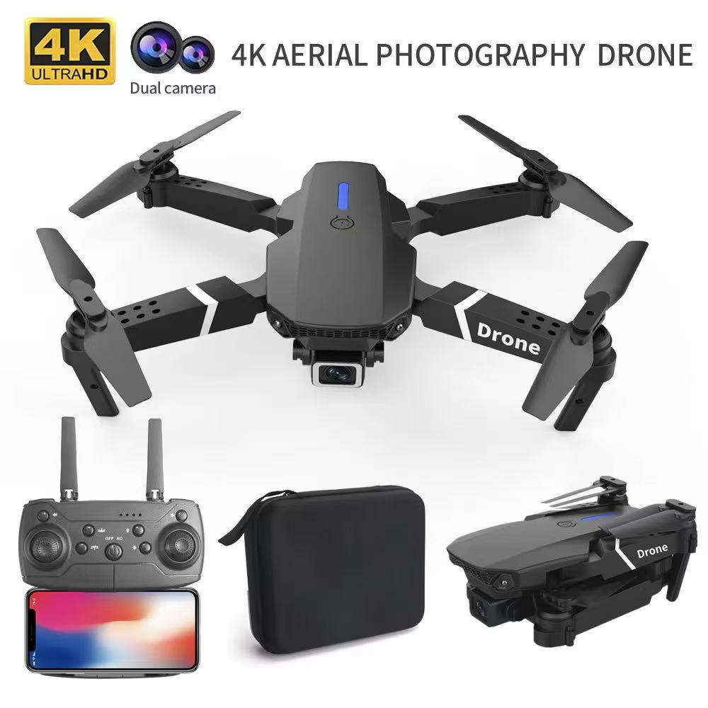 Drone Battery Balance Charger - Profesyonel Drone E88 4k geniş açılı