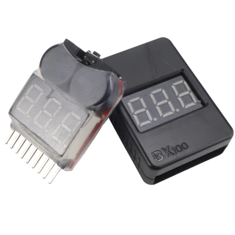 Drone Battery Voltage Checker - 1-8S Lipo Pil Gerilim Test Cihazı
