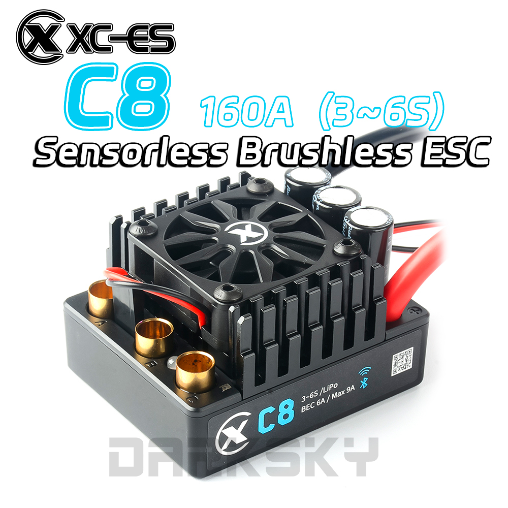Drone Battery 6S - XC-ESC C8 160A Fırçasız ESC 3-6S