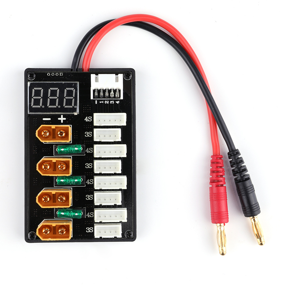 Drone Battery Parallel Board - XT60 fiş 3S 4S Lipo pil