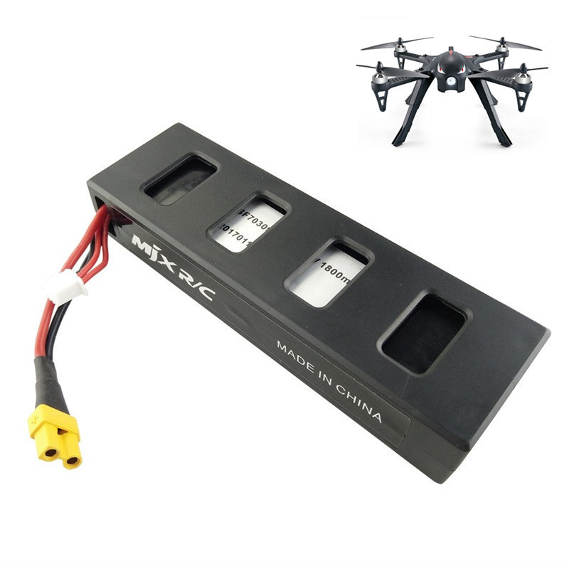 Drone Battery Li-Ion - Orijinal 7.4V 1800mah pil için MJX