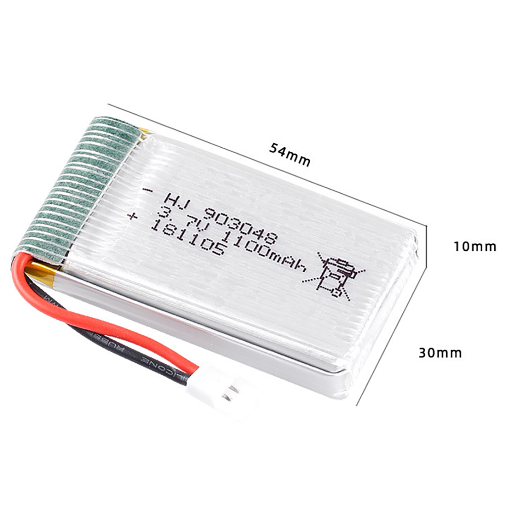 Syma X5C X5SW için 3.7V 1100mA - Drone Battery Lipo incelemesi ve fiyatı