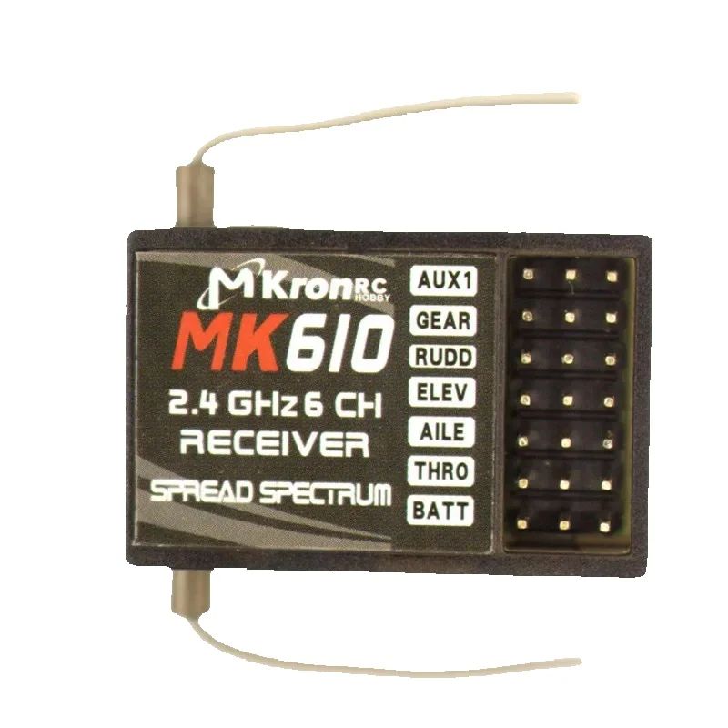 DSM2 MK610 AR6100 2.4G 6CH RC  - Drone Battery Plate incelemesi ve fiyatı
