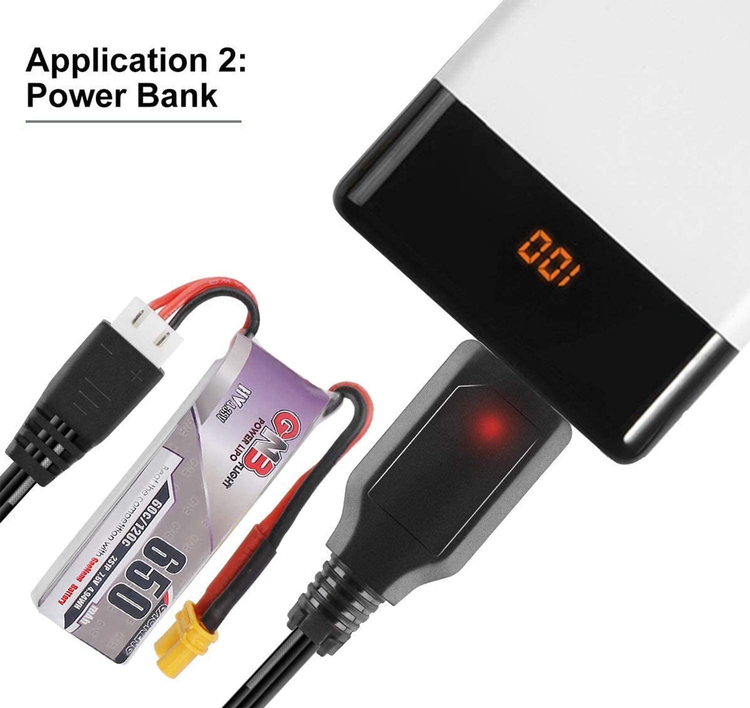 1-Pack XH-3P Denge 7.4 V 1A Li - Drone Battery Balance Charger incelemesi ve fiyatı
