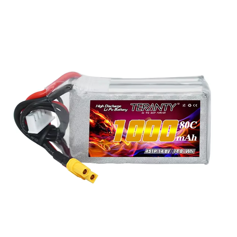 TERANTY 4S 1000mAh 14.8V 80C/1 - Drone Battery Connector incelemesi ve fiyatı