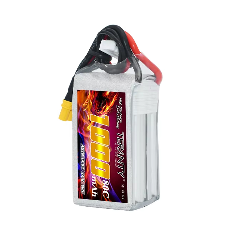 TERANTY 4S 1000mAh 14.8V 80C/1 - Drone Battery Connector incelemesi ve fiyatı