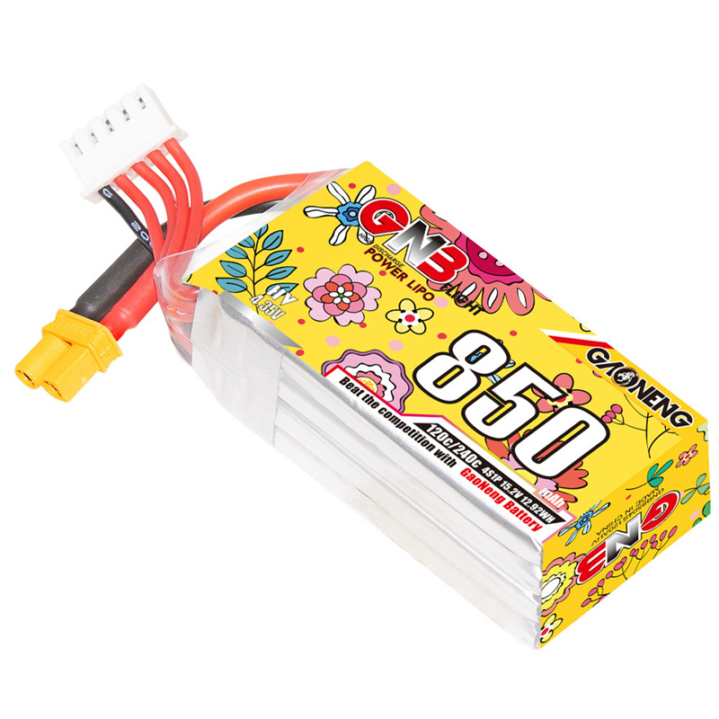 Yükseltildi GNB 4S 15.2V 850mA - Drone Battery Li-Ion incelemesi ve fiyatı