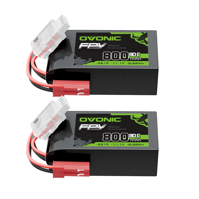 OVONIC 11.1V 80C 800mAh 3S LiP - Drone Battery Bag incelemesi ve fiyatı