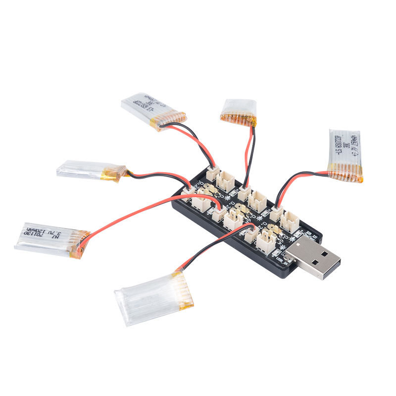 6CH USB 1S LiPo/LiHv 3.7V/4.2V - Drone Battery Balance Charger incelemesi ve fiyatı
