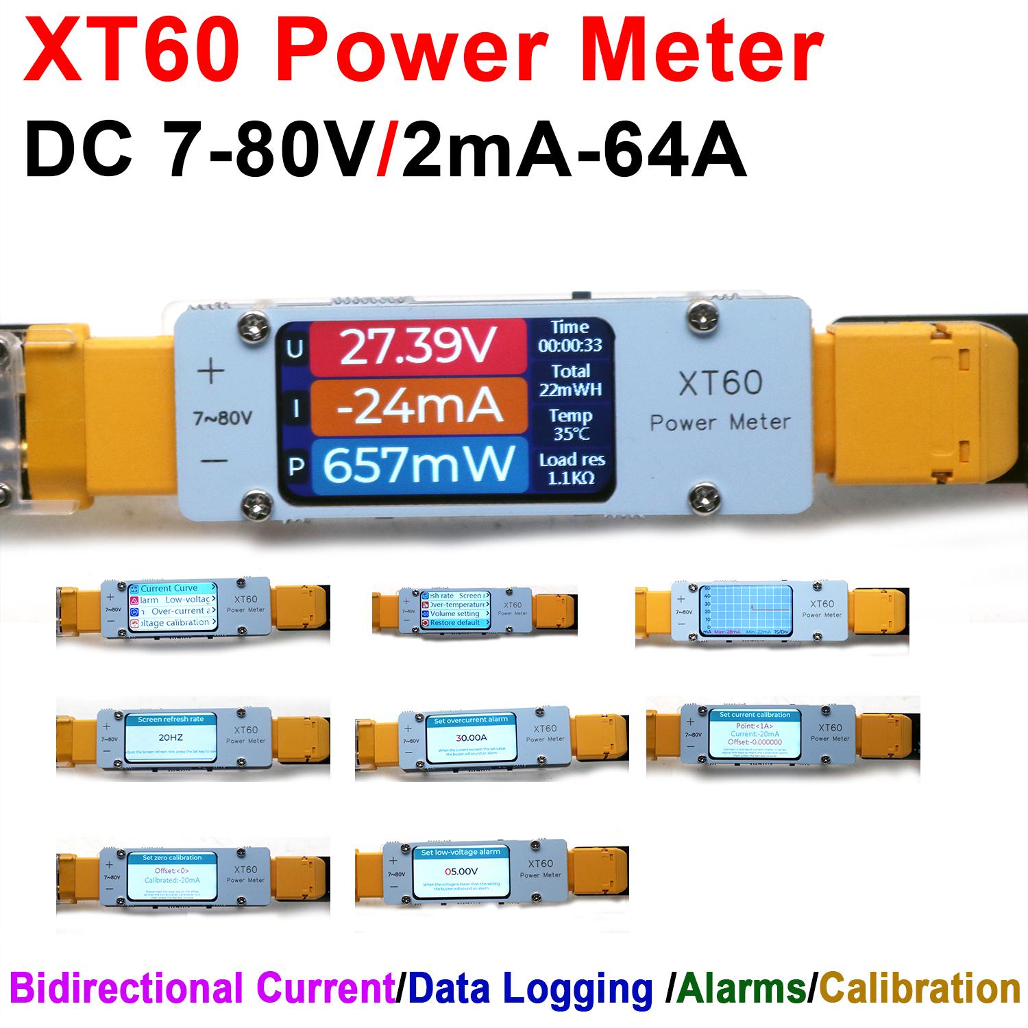 DC 7-80V 64A Çift Yönlü Güç Öl - Drone Battery Alarm incelemesi ve fiyatı