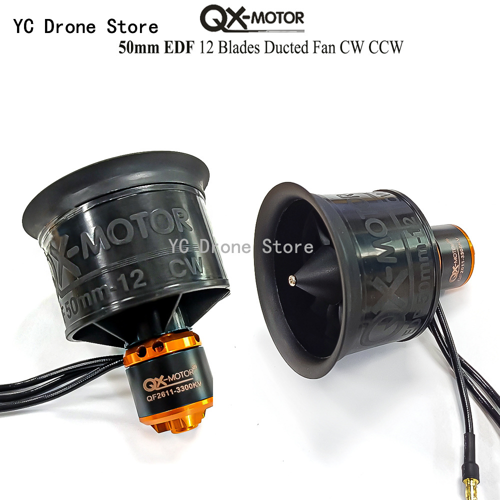 QX-MOTOR 50mm EDF QF2611 12 Ka - Drone Battery 3S incelemesi ve fiyatı