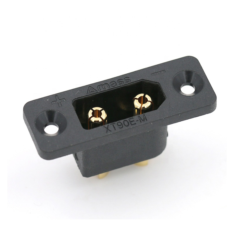 30PCSAmass Siyah XT90E-M Panel - Drone Battery Connector incelemesi ve fiyatı