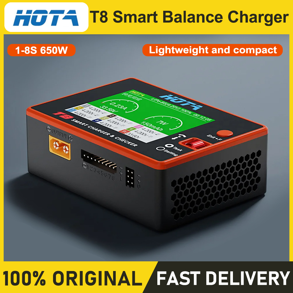 HOTA T8 Akıllı Denge Şarj Ciha - Drone Battery Smart incelemesi ve fiyatı