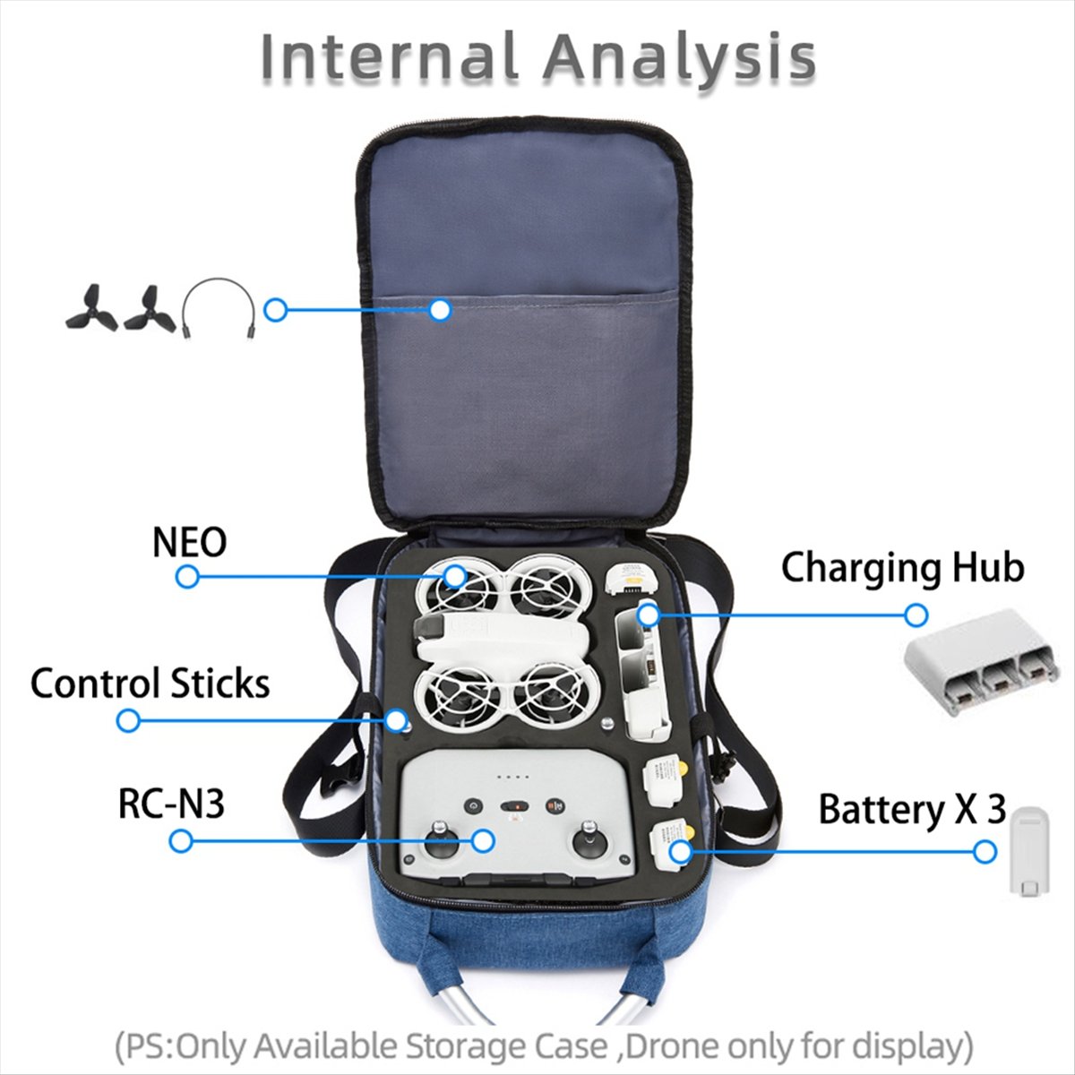 (A26M) Taşıma Çantası Tek Omuz - Drone Battery Case incelemesi ve fiyatı
