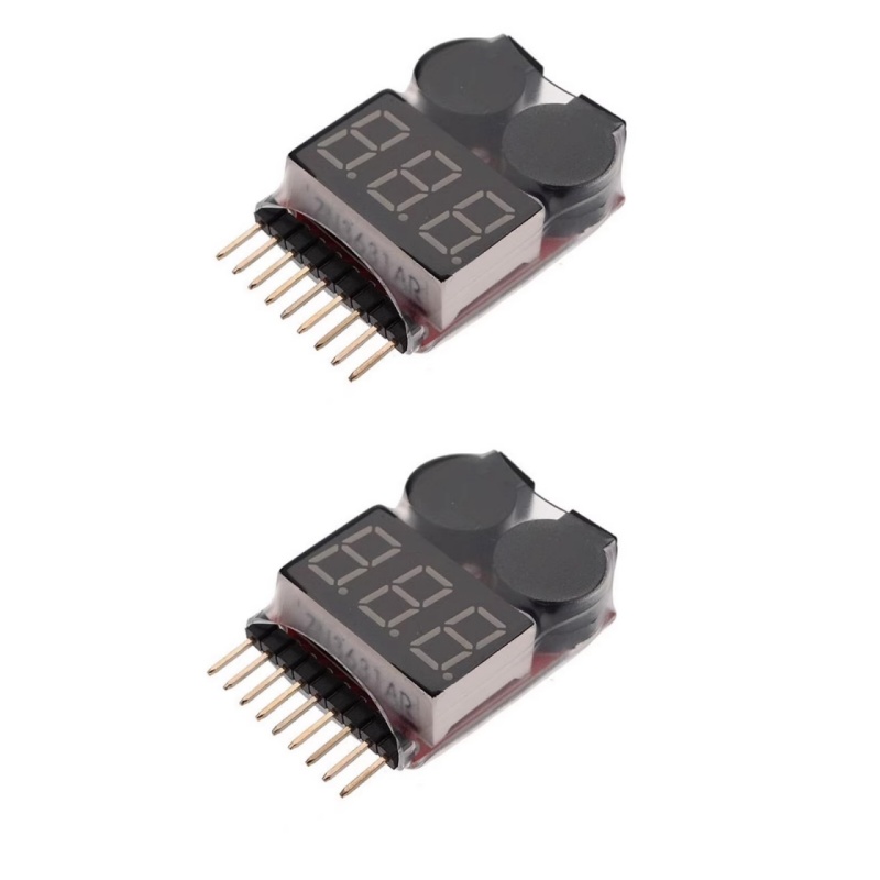 2 adet 1S-8S LiPo Pil Gerilim  - Drone Battery Voltage Checker incelemesi ve fiyatı