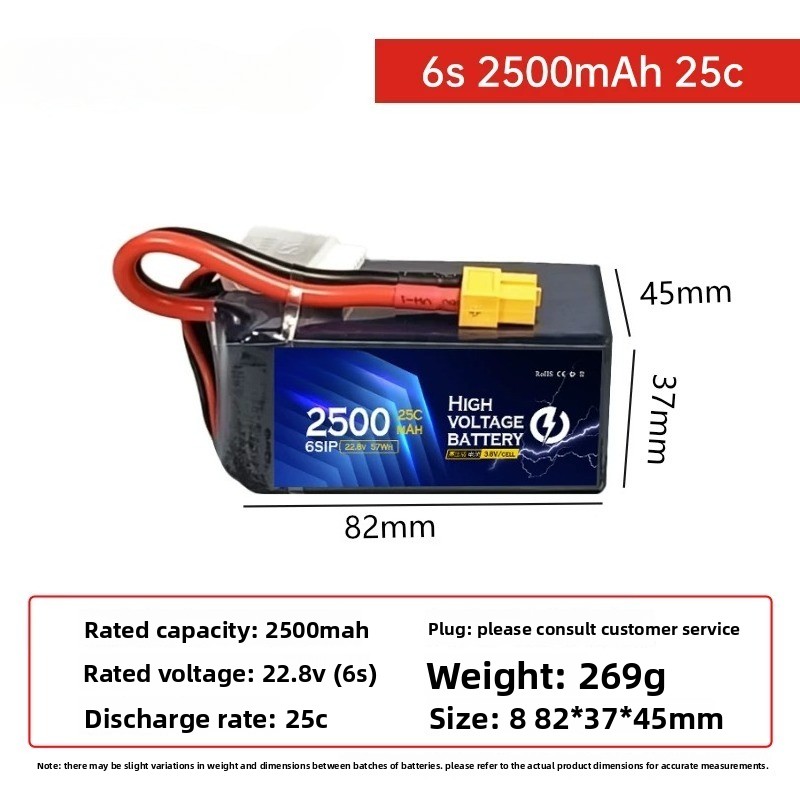 DUPU 6s 2500mAh Yüksek Voltajl - Drone Battery High Voltage incelemesi ve fiyatı