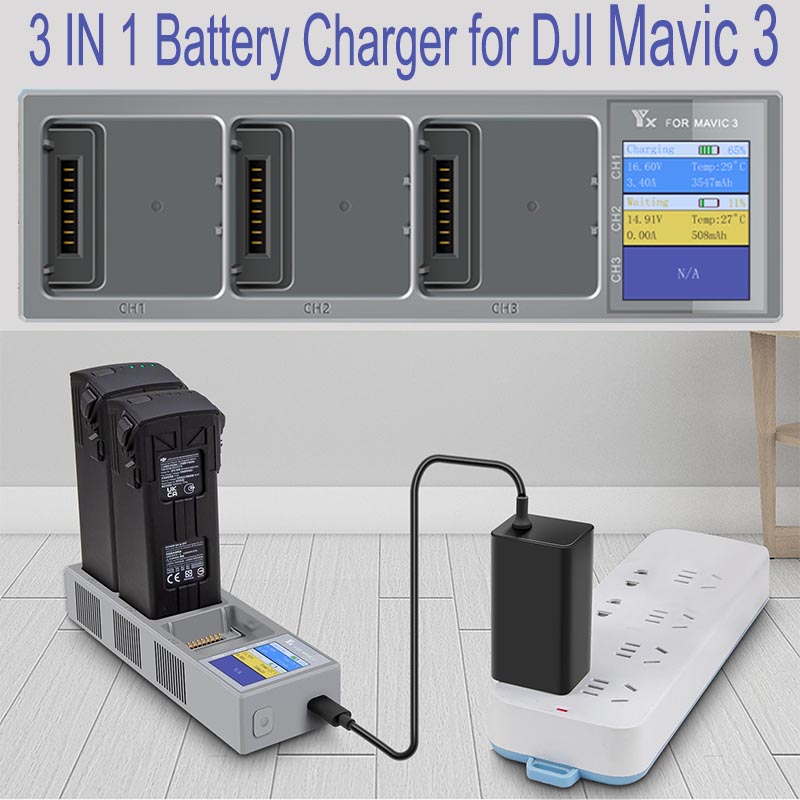 3 IN 1 pil şarj cihazı için DJ - Drone Battery Parallel Board incelemesi ve fiyatı