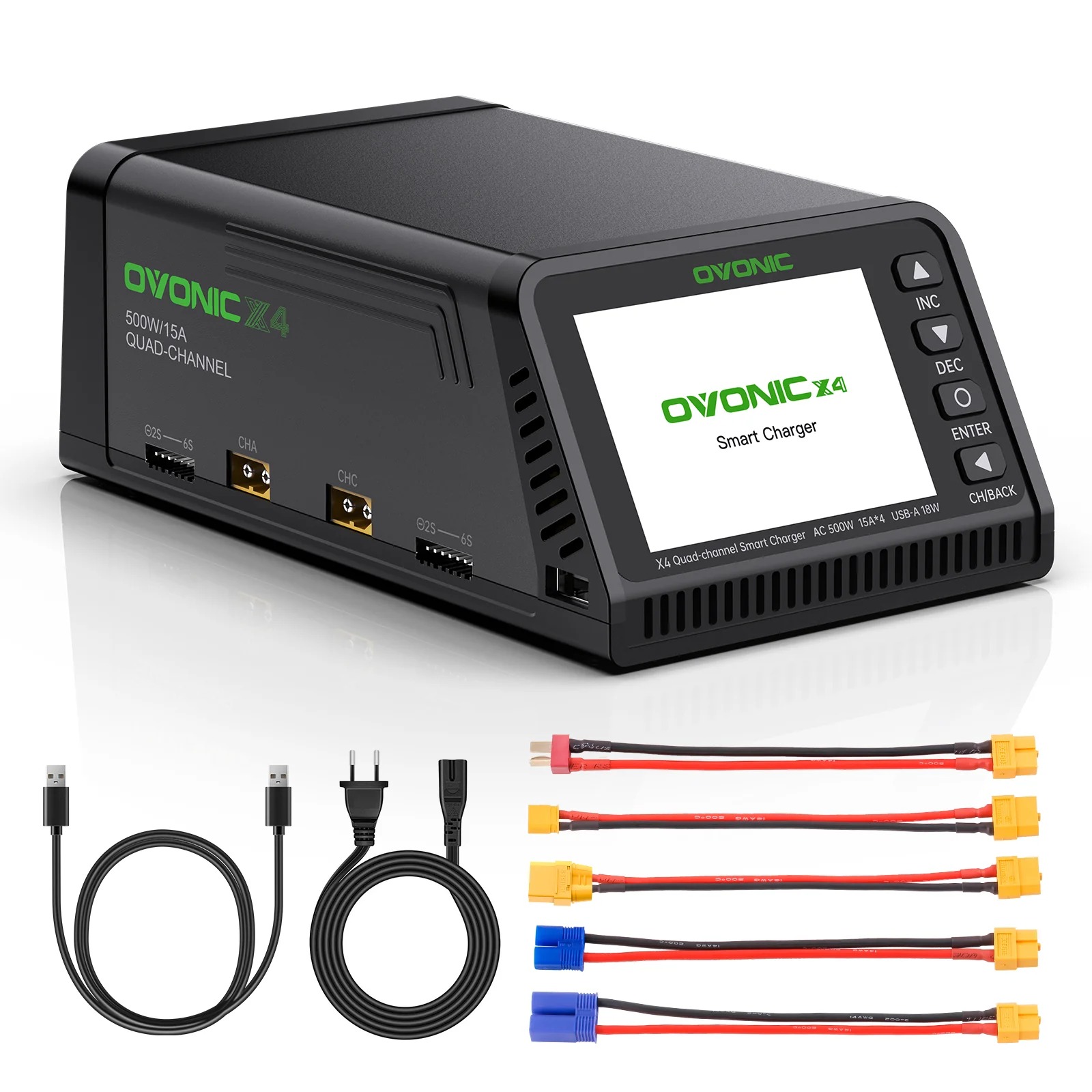 Ovonic X4 AC500W 4 Kanallı Akı - Drone Battery Smart incelemesi ve fiyatı