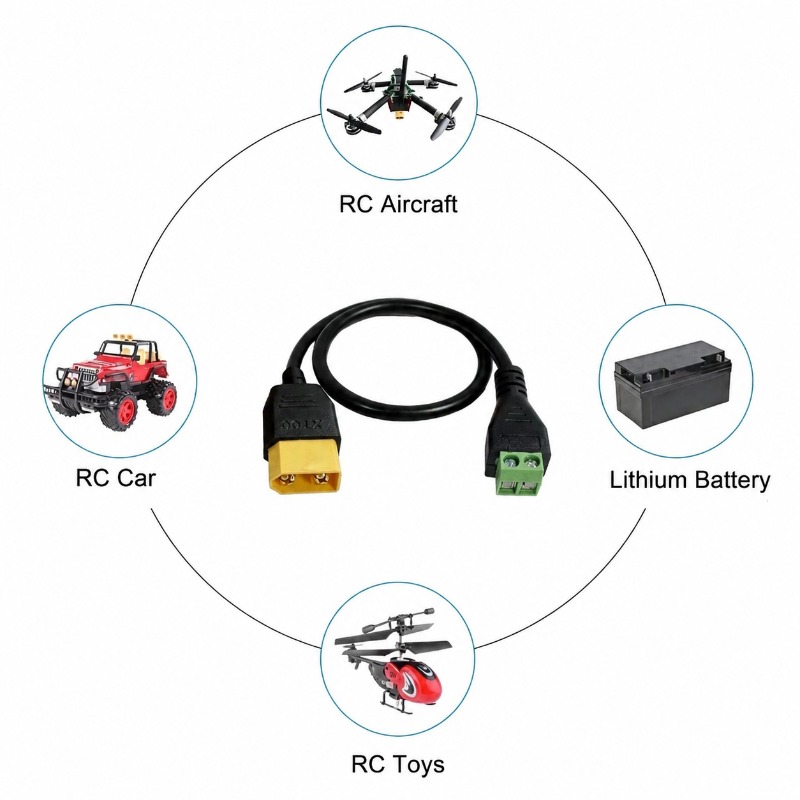 XT60 Konnektör Erkek Dişi - 2  - Drone Battery Balance Charger incelemesi ve fiyatı
