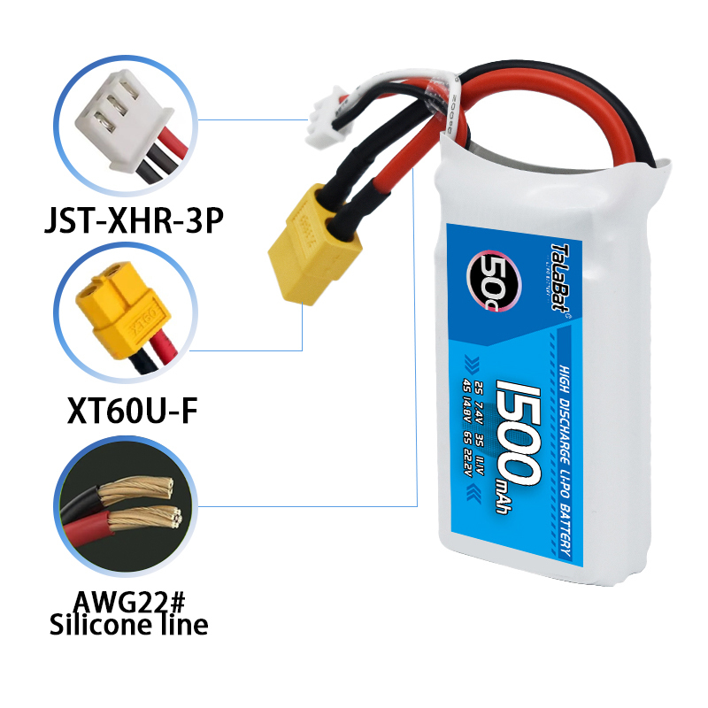 3 adet TalaBat 50C 1500mAh 7.4 - Drone Battery Li-Ion incelemesi ve fiyatı