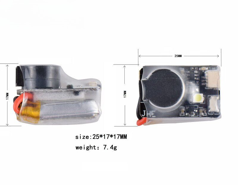 J110dB Yüksek Sesli FPV Buzzer - Drone Battery Alarm incelemesi ve fiyatı