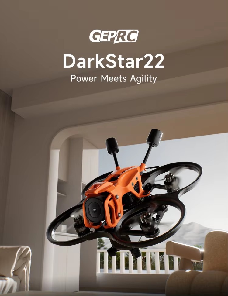 Yeni GEPRC DarkStar22 O4 Pro H - Drone Battery 4S incelemesi ve fiyatı