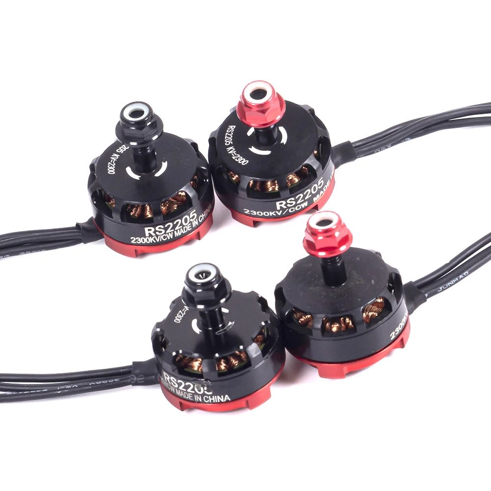 2/4 adet fırçasız motor RS2205 - Drone Battery 6S incelemesi ve fiyatı