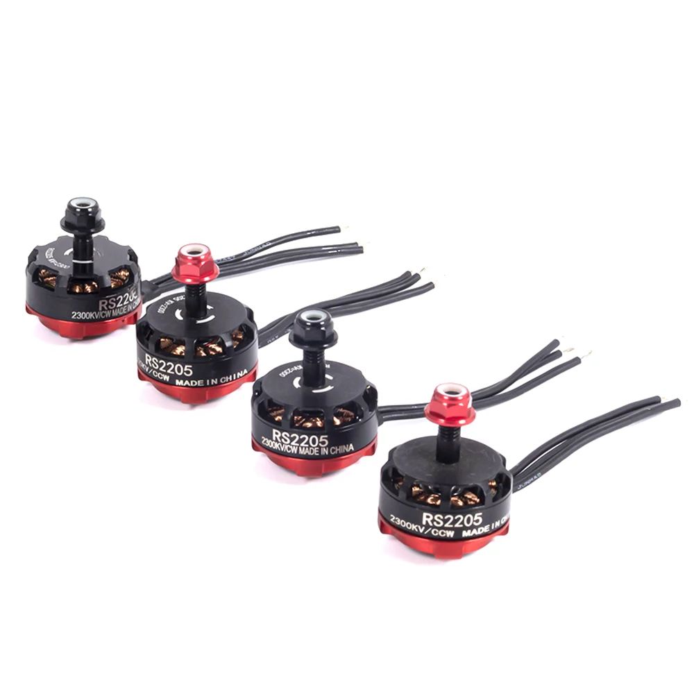 2/4 adet fırçasız motor RS2205 - Drone Battery 6S incelemesi ve fiyatı